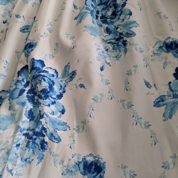 NWOT! Structured Retro Floral A-line Dress Sisjuly - Picture 10 of 10